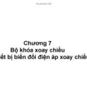 Bài giảng Điện tử công suất: Chương 7 - Lê Văn Doanh