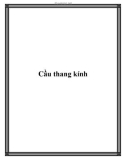 Cầu thang kính