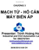 Bài giảng Biến đổi năng lượng điện cơ: Chương 3 - Trịnh Hoàng Hơn