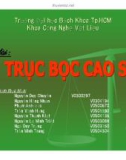 Luận văn: Trục Bọc Cao Su