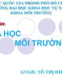 Giáo án điện tử môn Hóa Học: Hóa học Acid- Bazo- Muối