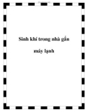 Sinh khí trong nhà gắn máy lạnh