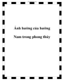 Ảnh hưởng của hướng Nam trong phong thủy