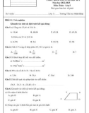 Đề thi học kì 1 môn Toán lớp 5 năm 2022-2023 - Trường Tiểu học Minh Khai