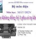 Động cơ không đồng bộ 1 pha có tụ khởi động