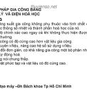 Công nghệ chế tạo máy II - Bài 2