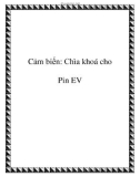 Cảm biến: Chìa khoá cho Pin EV