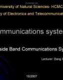 Communications systems Single-side Band Communications Systems