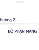 Chương 2: BỘ PHẬN MANG TẢI