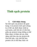 Tinh sạch protein