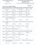 Đề thi học kì 2 môn Toán lớp 9 năm 2023-2024 có đáp án - Sở GD&ĐT Hà Nam