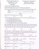 Đề thi học kì 2 môn Toán lớp 7 năm 2022-2023 - Trường THCS Ngọc Lâm