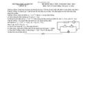 Đề kiểm tra 1 tiết môn Vật lí lớp 11 năm 2014 - THPT An Phước