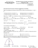 Đề kiểm tra HK 2 Toán lớp 12 năm 2017-2018 - THPT Kim Liên, Hà Nội