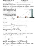 Đề thi thử tuyển sinh vào lớp 10 môn Toán năm 2022-2023 (Lần 4) - Phòng GD&ĐT Hiệp Hòa