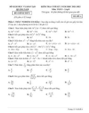 Đề kiểm tra cuối học kì 1 môn Toán lớp 8 năm 2021-2022 có đáp án - Sở GD&ĐT Quảng Nam (Mã đề A)