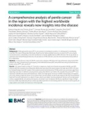 A comprehensive analysis of penile cancer in the region with the highest worldwide incidence reveals new insights into the disease