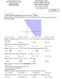 Đề thi giữa học kì 1 môn Toán lớp 10 năm 2023-2024 có đáp án - Trường THPT Chuyên Hùng Vương