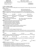 Đề thi học kì 2 môn Vật lí lớp 10 năm 2020-2021 có đáp án - Sở GD&ĐT Quảng Nam