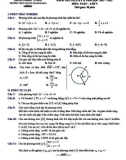 Đề thi giữa học kì 2 môn Toán lớp 9 năm 2021-2022 - Trường THCS Nguyễn Thị Minh Khai