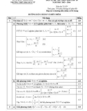 Đề thi chọn học sinh giỏi lớp 10 năm 2015-2016 môn Toán - Trường THPT Đào Duy Từ (Phần đáp án)