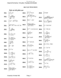 Chuyên đề ôn Đại học: Tích phân- Ứng dụng của tích phâ