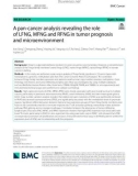 A pan-cancer analysis revealing the role of LFNG, MFNG and RFNG in tumor prognosis and microenvironment