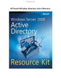 Kế hoạch khôi phục thảm họa Active Directory