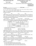 Đề thi thử quốc gia, khảo sát chất lượng, lần 1 môn: Hóa học - Mã đề thi 357 (Năm học 2015-2016)