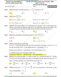 Đề thi thử THPT môn Toán năm 2017-2018 - Sở GD&ĐT Hải Phòng