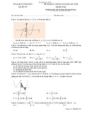 Đề thi KSCL THPT Quốc gia môn Toán năm 2017-2018 - Sở GD&ĐT Vĩnh Phúc - Mã đề 107