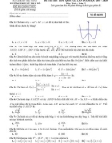 Đề thi thử THPT Quốc gia lần 1 môn Toán năm 2019-2020 có đáp án - Trường THPT Lý Thái Tổ