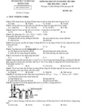 Đề thi HK 2 môn Hóa học lớp 10 năm 2018 - Sở GD&ĐT Quảng Nam - Mã đề 324