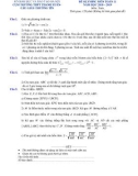 Đề Olympic môn Toán 11 năm học 2018–2019 - Cụm trường THPT Thanh Xuân - Cầu Giấy - Thường Tín (Có đáp án)