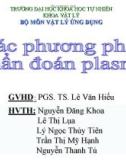 Các phương pháp chuẩn đoán plasma