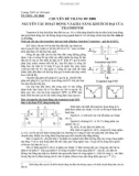 NGUYÊN TẮC HOẠT ĐỘNG VÀ KHẢ NĂNG KHUẾCH ĐẠI CỦA TRANSISTOR