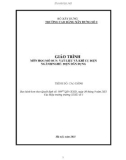 Giáo trình Vật liệu và khí cụ điện (Ngành: Điện dân dụng - Cao đẳng) - Trường Cao đẳng Xây dựng số 1