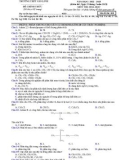 Đề thi giữa học kì 2 môn Hóa học lớp 11 năm 2022-2023 - Trường THPT Gio Linh