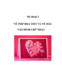 Mỹ thuật 3 - VẼ TIẾP HỌA TIẾT VÀ VẼ MÀU VÀO HÌNH CHỮ NHẬT