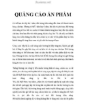 QUẢNG CÁO ẤN PHẨM