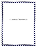 Ca dao chủ đề an tâm - bằng lòng