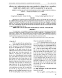 Nâng cao chất lượng đào tạo nghề hàn ở trường Cao đẳng Nghề Thừa Thiên Huế - những giải pháp về quản lý