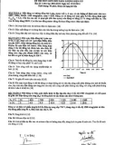 Đề thi môn Biến đổi năng lượng điện cơ - Học kỳ I năm học 2015