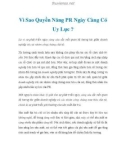 Vì Sao Quyền Năng PR Ngày Càng Có Uy Lực ?