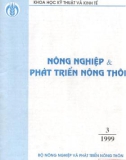 Tạp chí Nông nghiệp & Phát triển Nông thôn - Số 3/1999