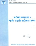 Tạp chí Nông nghiệp & Phát triển Nông thôn - Số 11/1998