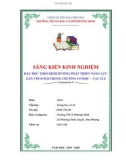 Sáng kiến kinh nghiệm THCS: Dạy học theo định hướng phát triển năng lực gắn với Stem Trong Chương cơ học môn Vật lí lớp 6