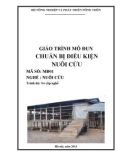 Giáo trình Chuẩn bị điều kiện nuôi cừu - MĐ01: Nuôi cừu