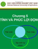 Bài giảng Nhập môn chăn nuôi - Chương 5: Tập tính và phúc lợi động vật