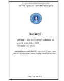 Giáo trình Chăn nuôi động vật hoang dã (Nghề: Chăn nuôi - Cao đẳng): Phần 1 - Trường Cao đẳng Cộng đồng Đồng Tháp